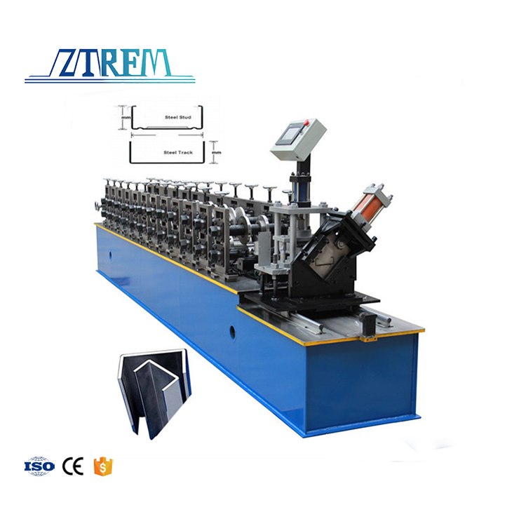 ZTRFM Factory Custom C Channel Forming Machine Drywall Production Machine Roll Form Machine Drywall