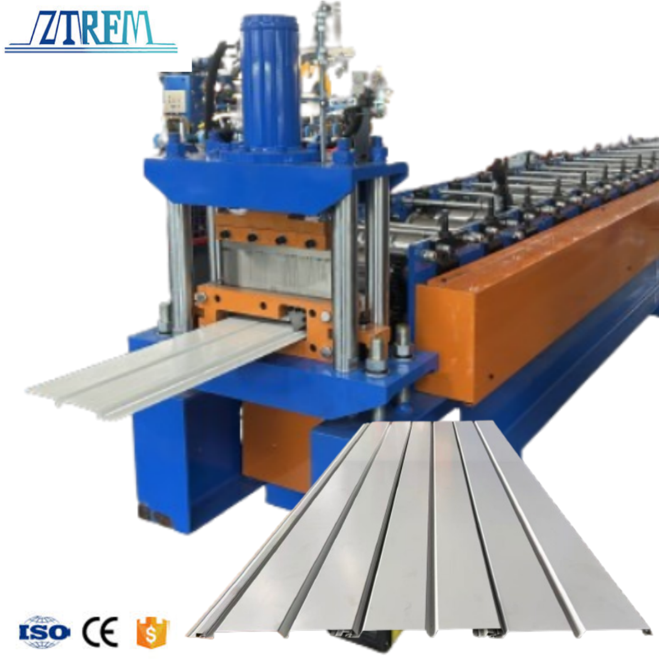 ZTRFM Metal Wall Cladding Machine Wall Cladding Making Machine for Wall Panel Ceiling Panel