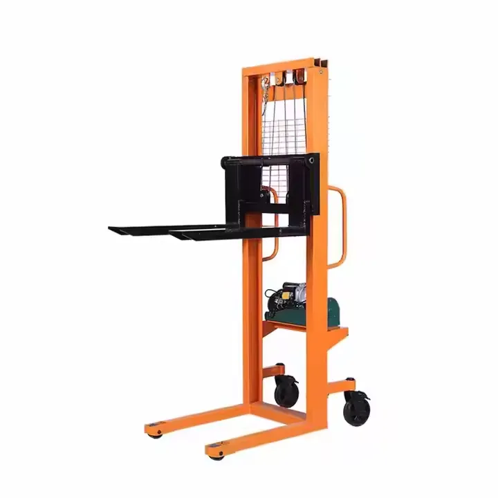 Factory Direct 1 Ton Manual Pallet Jack Truck Lifting Cargo Forklift 2000KG Hand Forklifts Stacker 900 mm+700mm+1600MM+1 Ton