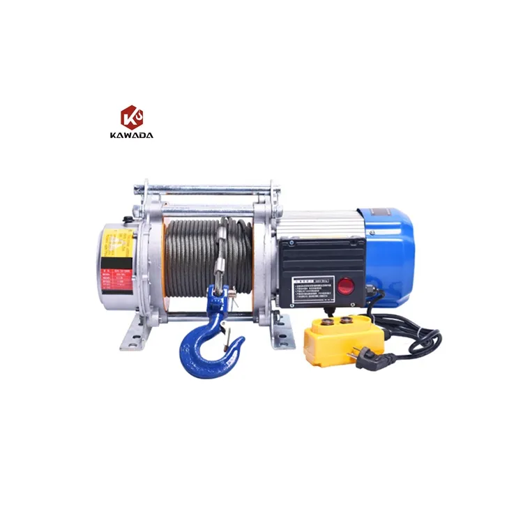 Electric Hoist 1000kg 500KG 220v 380v 50HZ 60HZ Lifting Height 30m Cable Pulling Lifting Electric Wire Rope Hoist 300 kg+30 m+JT-300-600