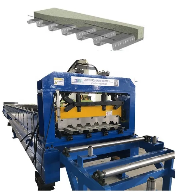 1.5 Inch Composite Deck Roof Decking Rolling Forming Machine for Mexico