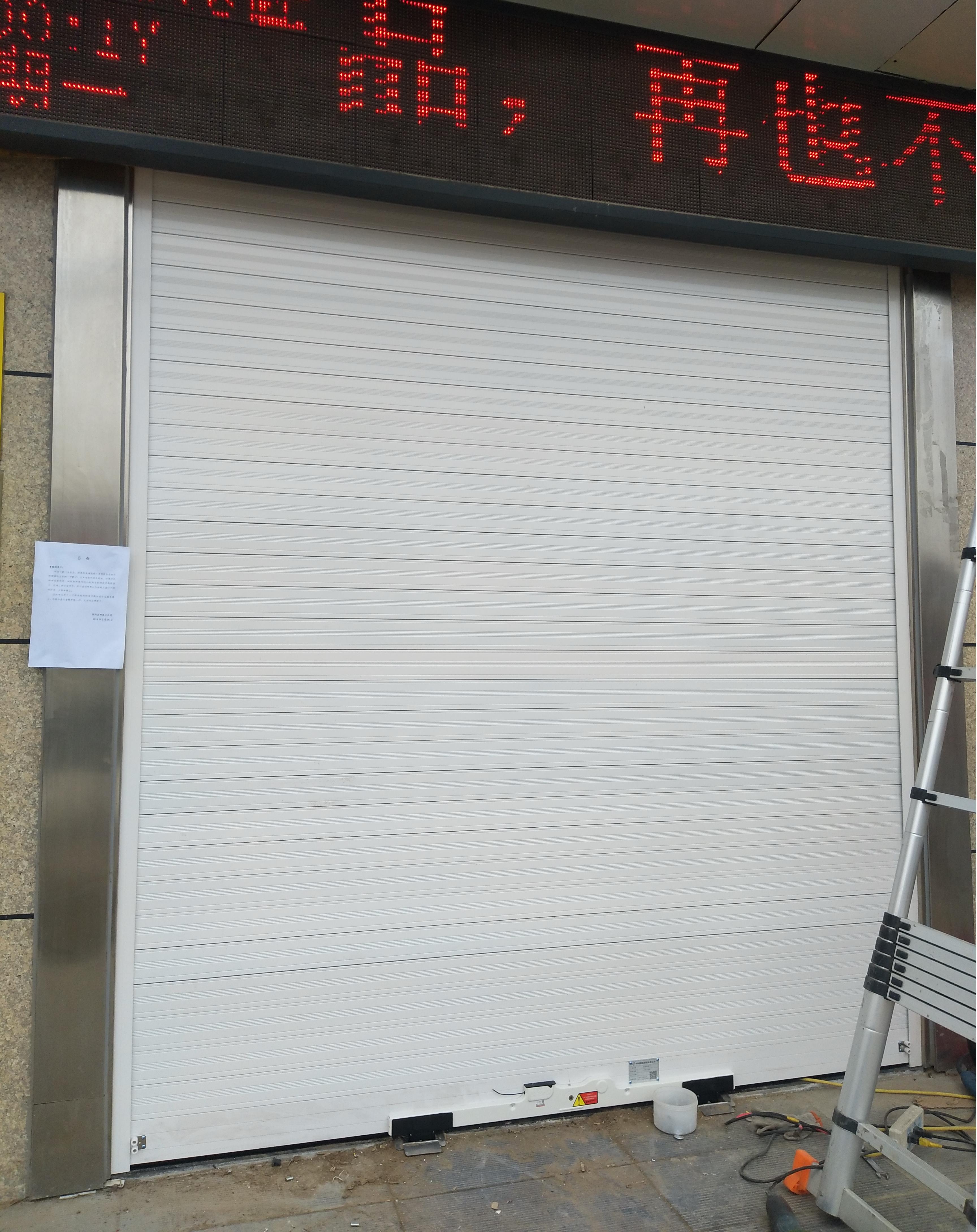Wholesale Automatic Industrial Rapid High-Speed Aluminum Door Fast Rolling Windproof Feature Finished Surface for Garage Use