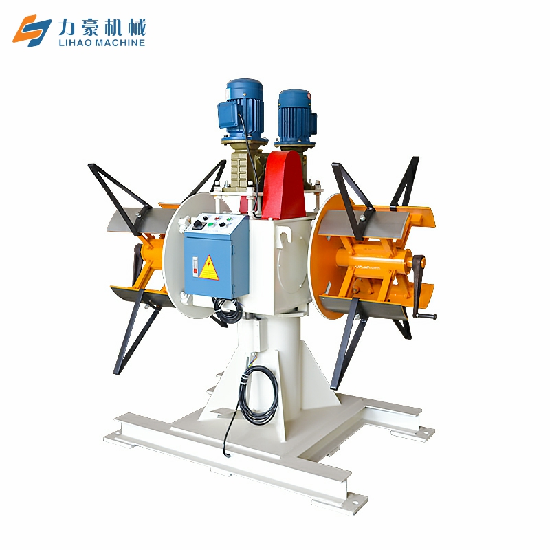 High Capacity Industrial Double Head Coil Uncoiler Precision Control Fast Efficient Metal Straightening Machinery for Coil