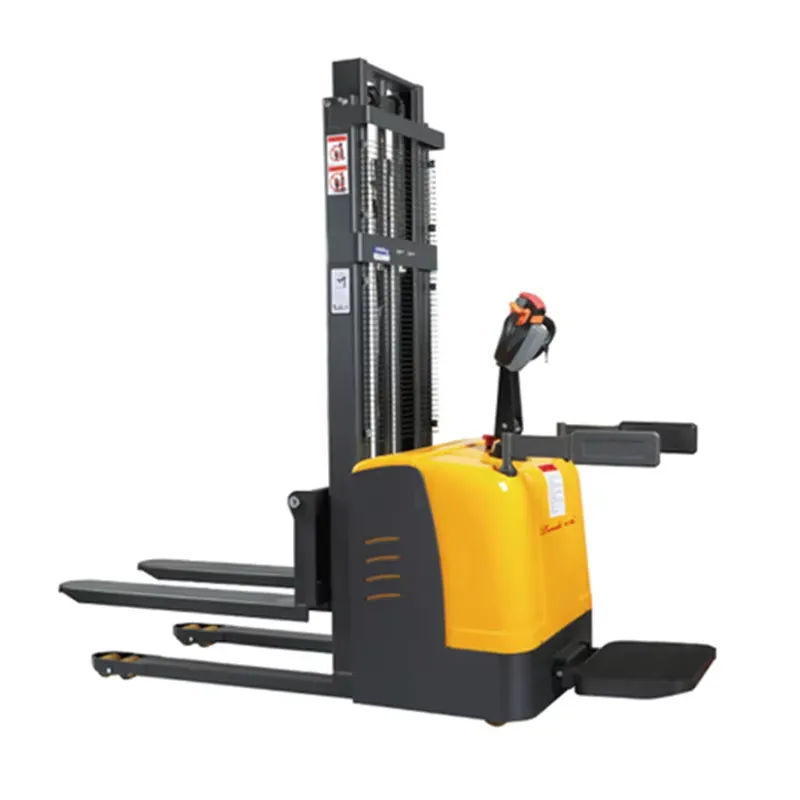 1.5 Ton Electric Stand-On Stacker Forklift with Advanced Safety Features and Ergonomic Controls for User-Friendly Operation 3000mm+JT-3+0.5 Ton