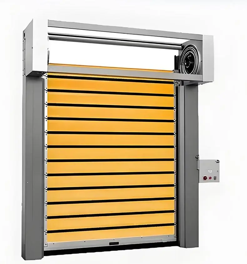 Hot Selling Windproof Roller Shutter Door Aluminum Rolling up Windows and Doors for Garage Finished Surface White