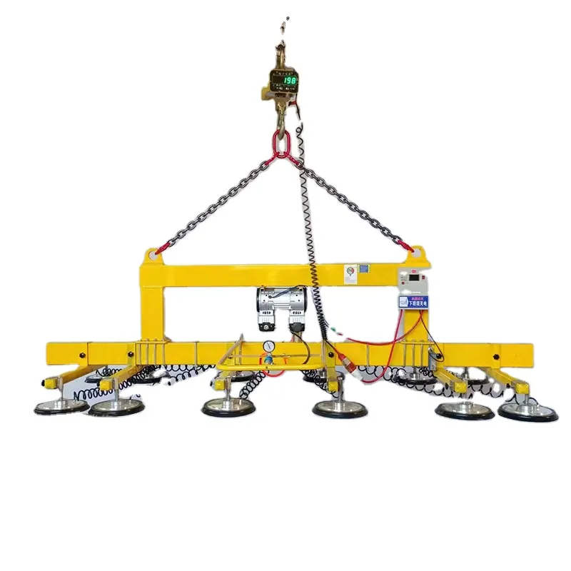 500kg 1000kg Metal Sheet Vacuum Lifter Lifting Equipment Metal Sheet Vacuum Lifter Metal Sheet Vacuum Lifter CTY-03+1 600 mm+0.5 Ton
