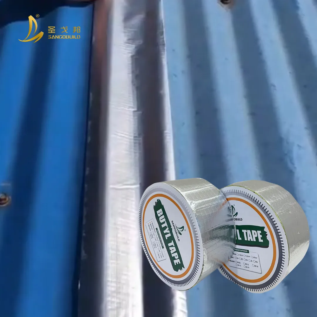 Waterproof Membrane Strong Sealant Self-adhesive Butyl Rubber Tape for Roofing Repair and Kitchen Leakage 0.8mm