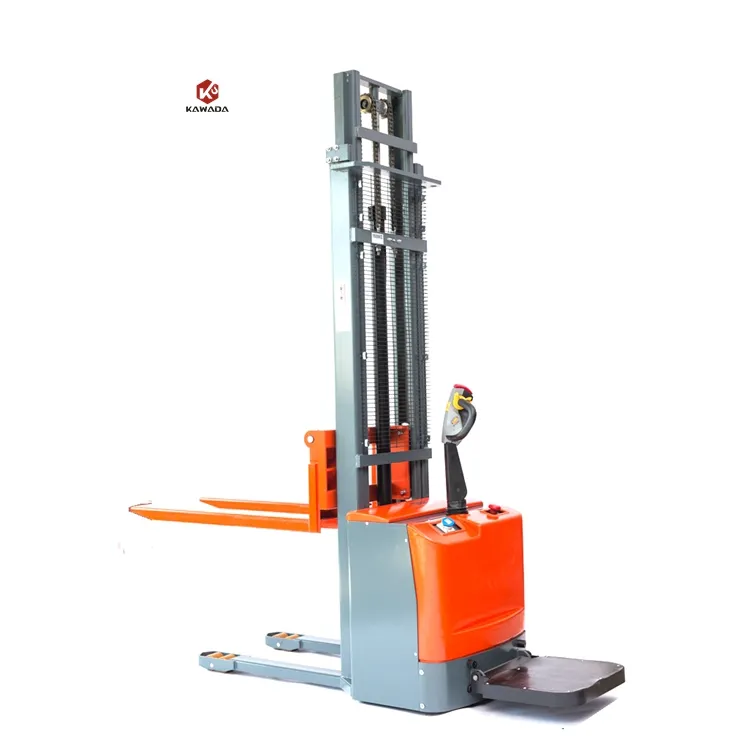 Best Price 1t 2t 3t 12v Electrically Batteries Operated Self Lifting 1200kg Hydraulic Semi Electric Forklift Electric Pallet Sta 1 Ton+JT-1T To JT-2T+1 500 mm