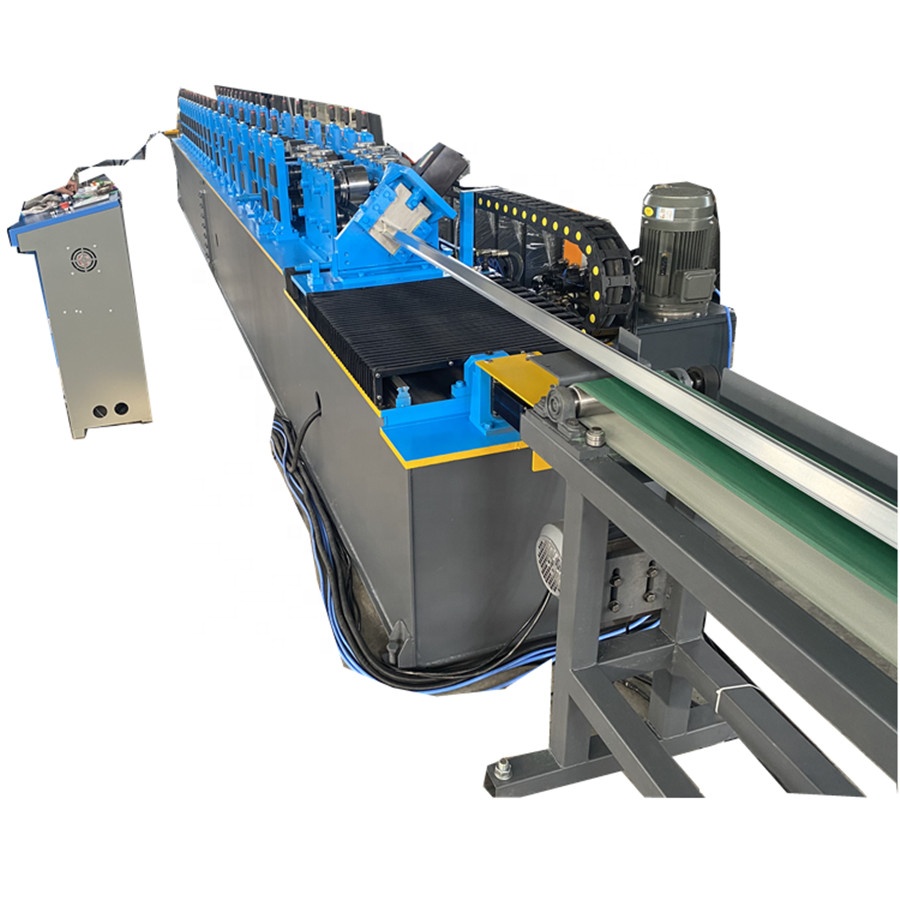 Drip Edge Flashing Roller Former Slotted Angle Steel Trim Roll Forming Machine