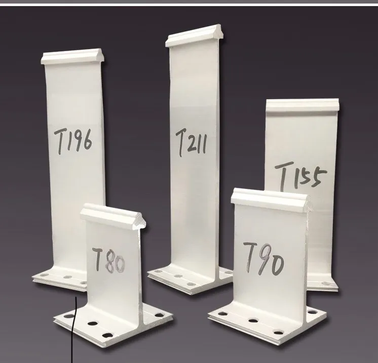 Aluminum Alloy Roof Support Bracket T-Type Clamp Anodized for Construction Standing Seam Metal Roof Panel System Shelf Bracket