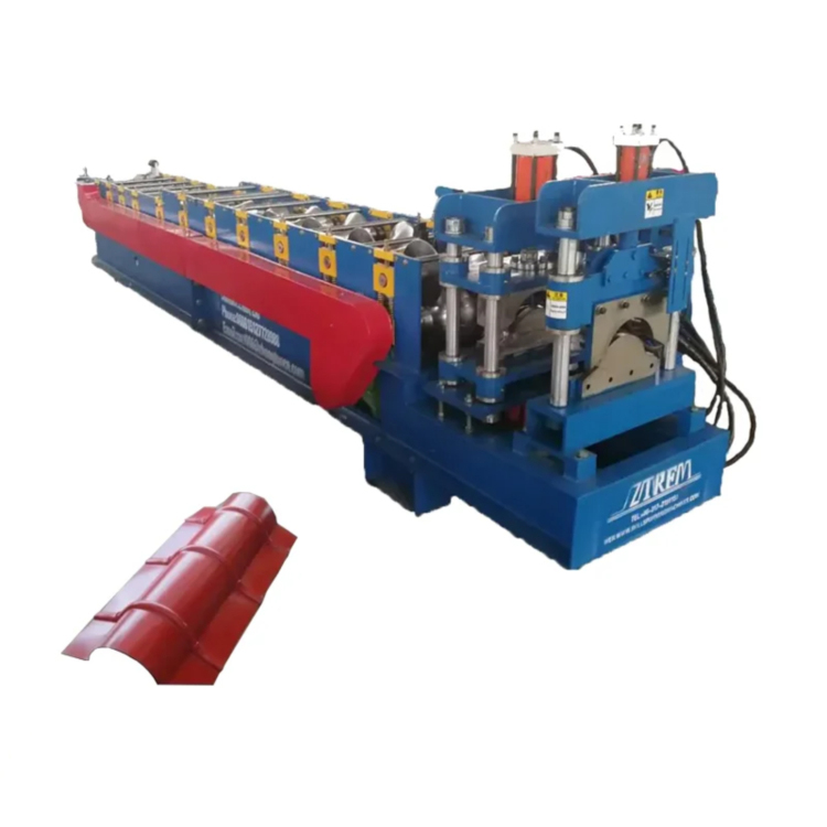 Metal Roof Ridge Cap Roll Forming Machine Roof Ridge Cap Bending Machine