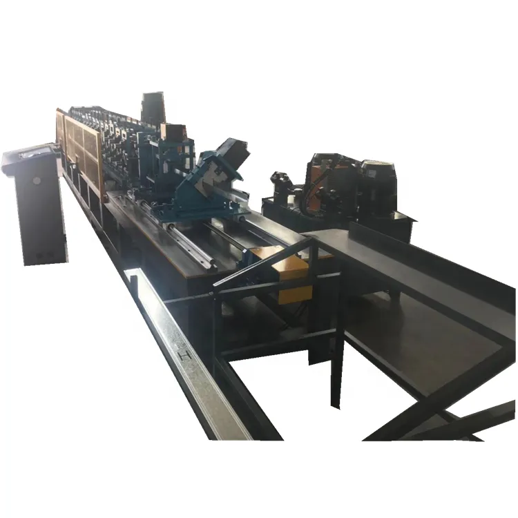 Light Duty Galvanized Metal Steel C Stud and U Track System Drywall Manufacturing Making Machine 21