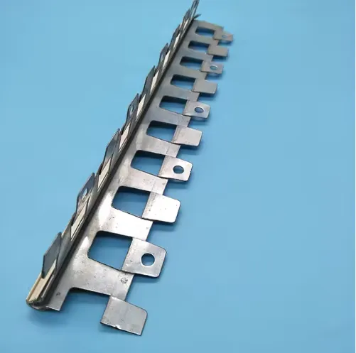 Perforated Galvanized Steel & Drywall Corner Profile with Square Eyelet Impact-Resistant White Stone Grey or Black Bead White