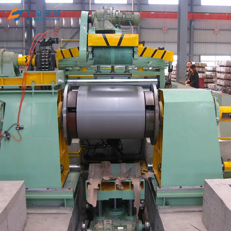 Steel Coil Uncoiler With Racks Ground Motorized Manual Electric Decoiling Metal Machine Hydraulic Decoiler for Slitting Machine MT-300 (Max.Width 300)