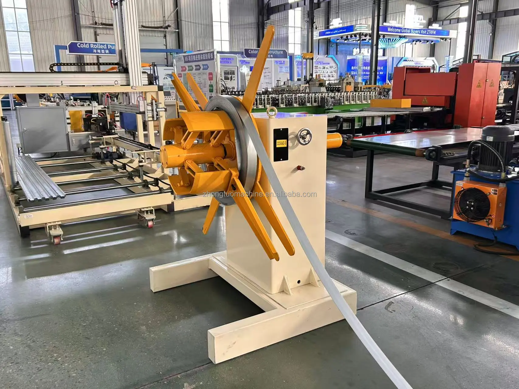 3 tons manual decoiler