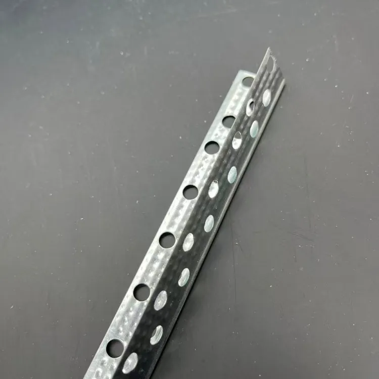 Free Sample Punched Slotted Angle Iron - Galvanized Steel Corner Bead