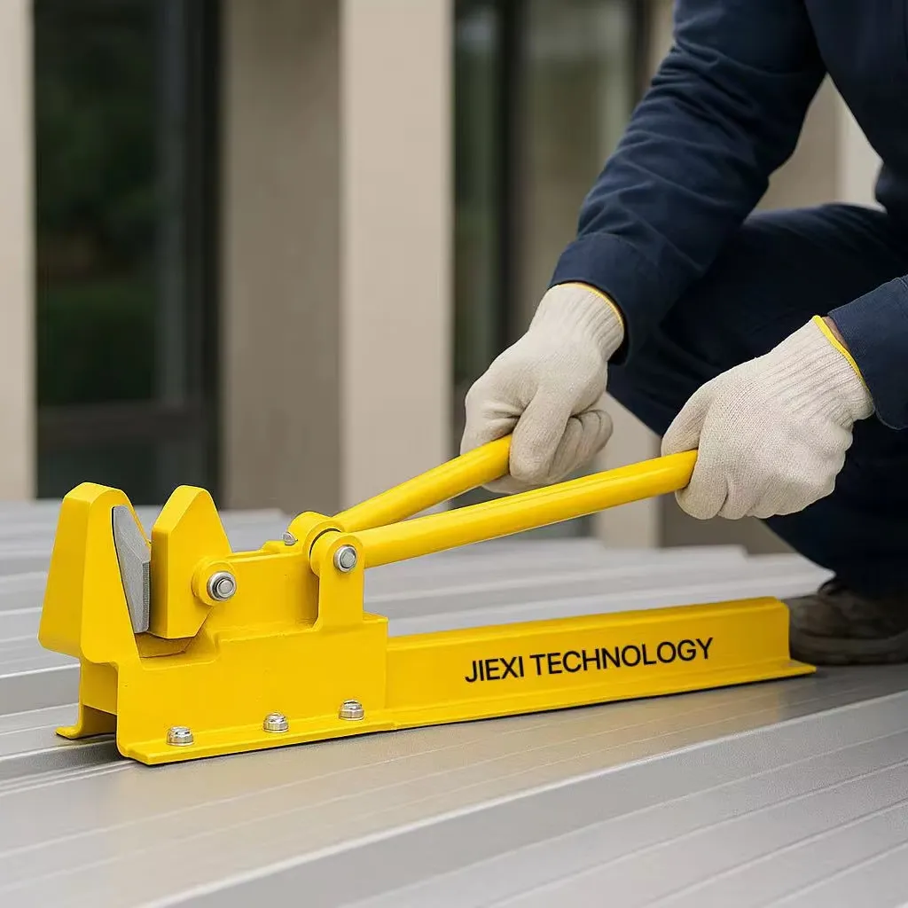JIEXI High Precision OEM Cutter for Color Steel Panels/Custom Ridge Corner Tile Tool for Foam Composite Boards Industrial Model