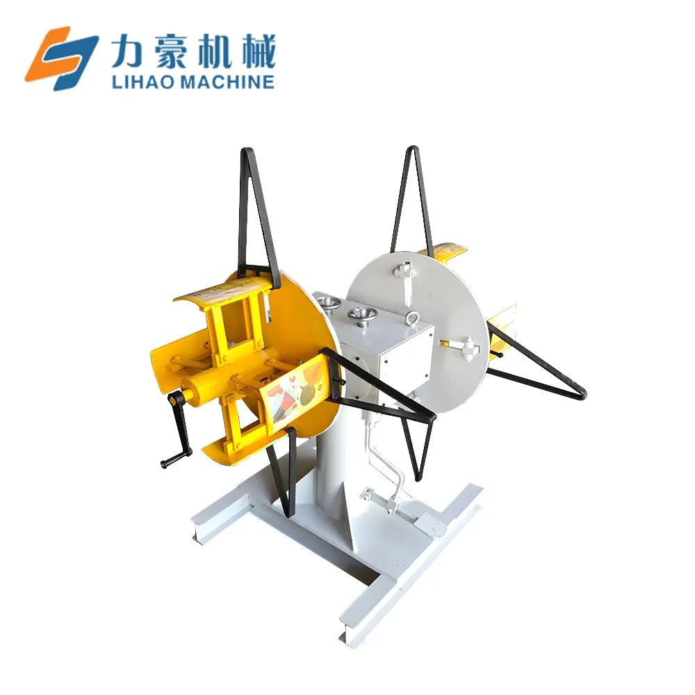 Precision Double Head Uncoiler with Advanced Tension Control and Automatic Coil Change for Optimized Production Performance DBMT-400(unilateral1.2T/Non-powered)