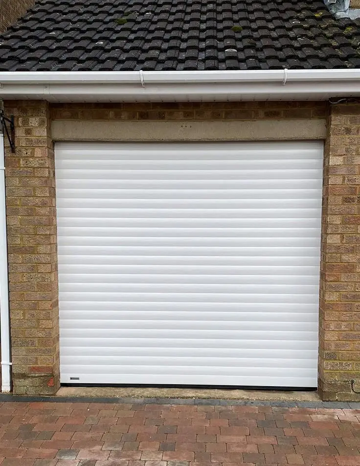 High Speed Fast Roll up Doors Industrial Automatic Metal Aluminum Rolling Shutter High Speed Door White