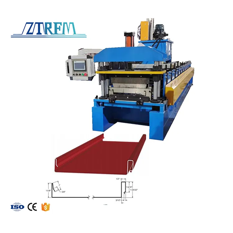 ZTRFM Best-Selling Customization Standing Seam Metal Roof Welding Machine Standing Seam Metal Roof Seam Machine 5.5 kw