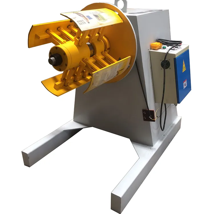 Aluminum Coil Stainless Steel Coil Use Automatic Hydraulic Uncoiler Decoiler Machine MT-400