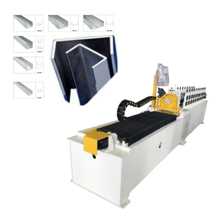 Automatic U Profile Machine U Channel Steel Keel Forming Machine with Automatic Stacker