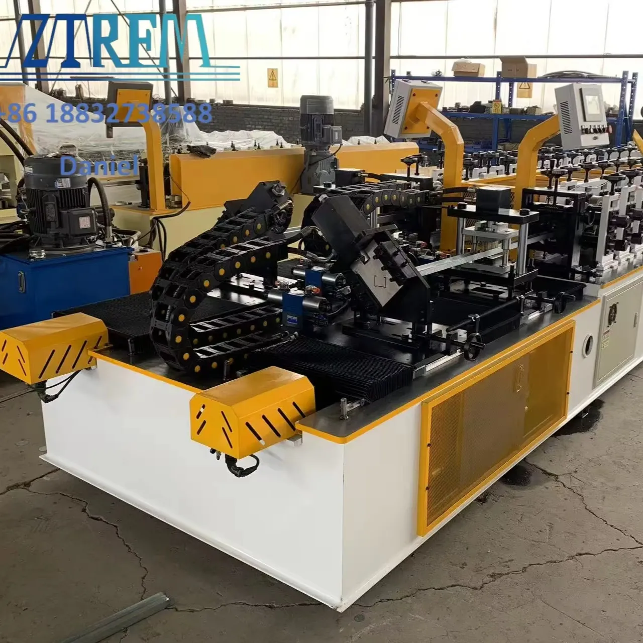 Double Unit CU Channel Machine Keel Forming Machine 2 in 1 Channel Machine 40m/min+Double Unit CU Channel Machine+Customized