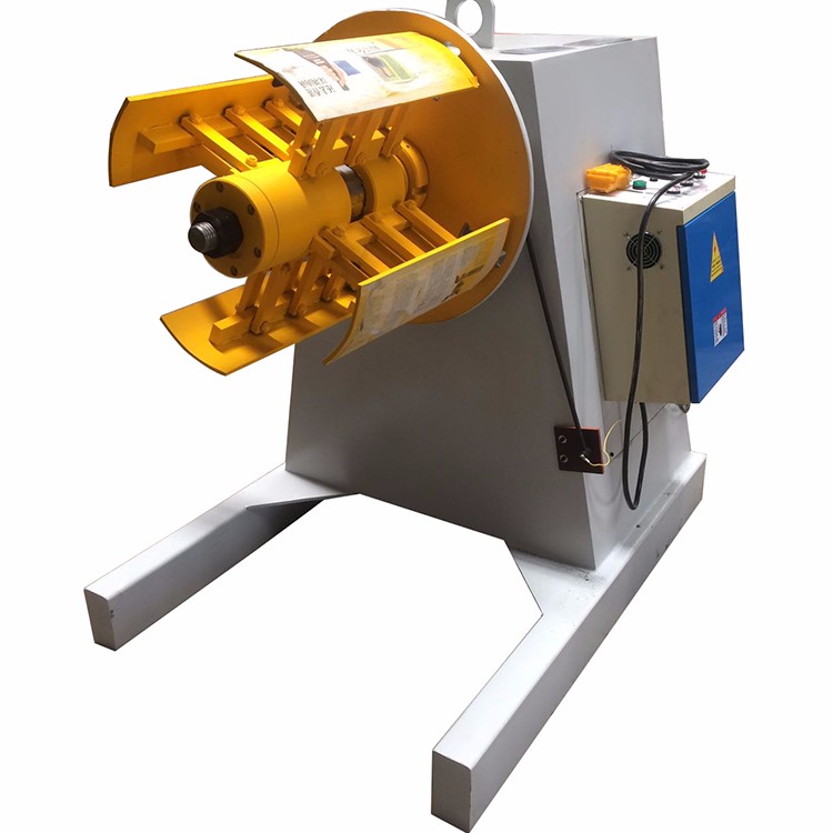 Automatic Hydraulic Decoiler for Punching Machine Metal & Metallurgy Machinery with Bearing Motor Gear Pump Engine
