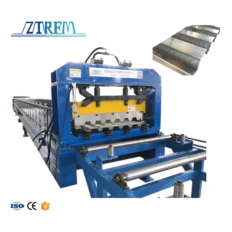 2023 High Quality 1 1/2inch Composite Floor Deck Rolling Forming Machine to USA