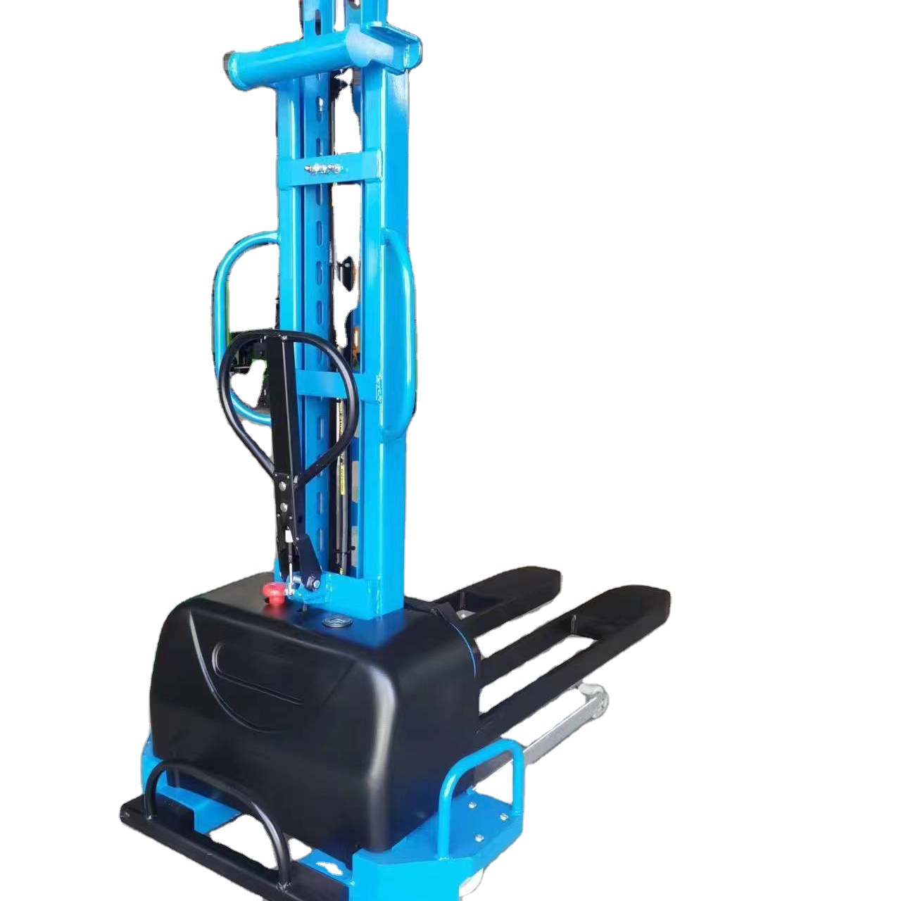 500kg 1500kg Self-Lifting Pallet Loader Semi Electric Self Load Lifting Portable Self Loading Stacker