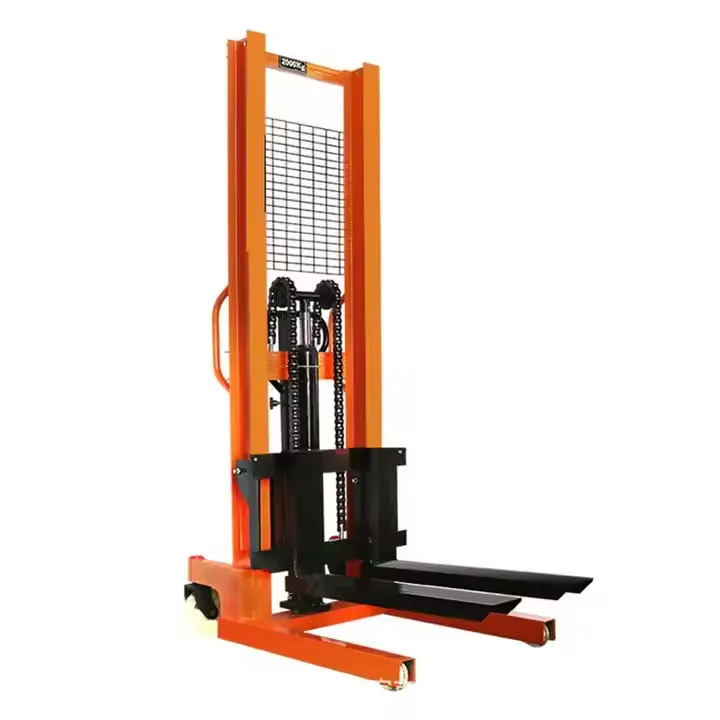 Hand Forklift 1 Ton 2 Ton 3 Ton 1600mm CE Certificate Manual Stacker 900 mm+685 mm+1600MM+1 Ton