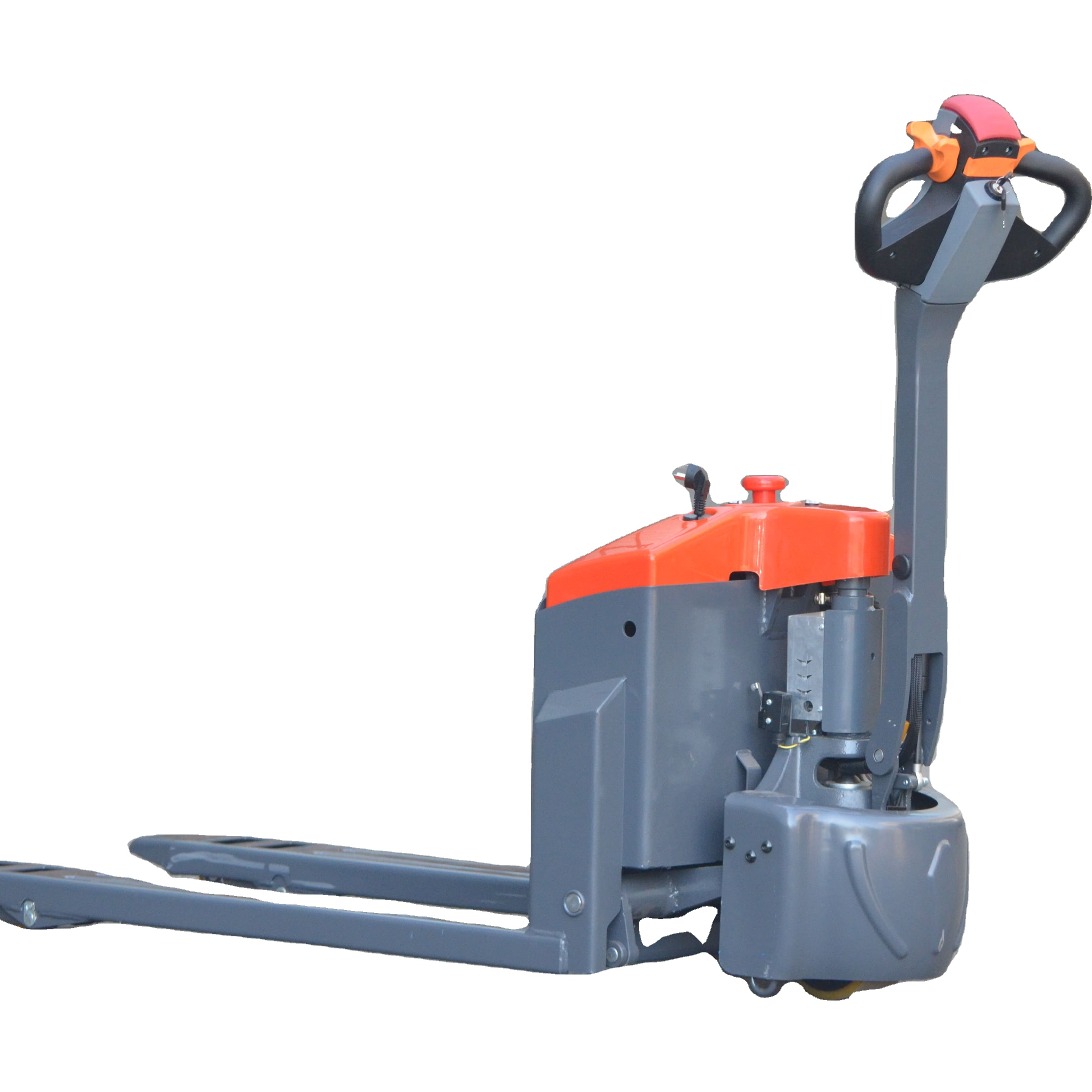 Brand New Electric Pallet Truck Pedestrian Type Electric Pallet Stacker Reach Truck 1500KG 1.5T Customize Pallet Truck