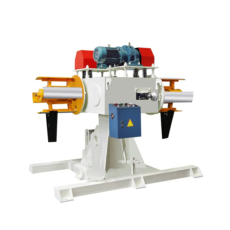 High Performance Coil Decoiler Machine with Hydraulic Drive and Automatic Tension Control for Precise Metal Roll Processing DBMT-200(unilateral0.6T/0.37KW)