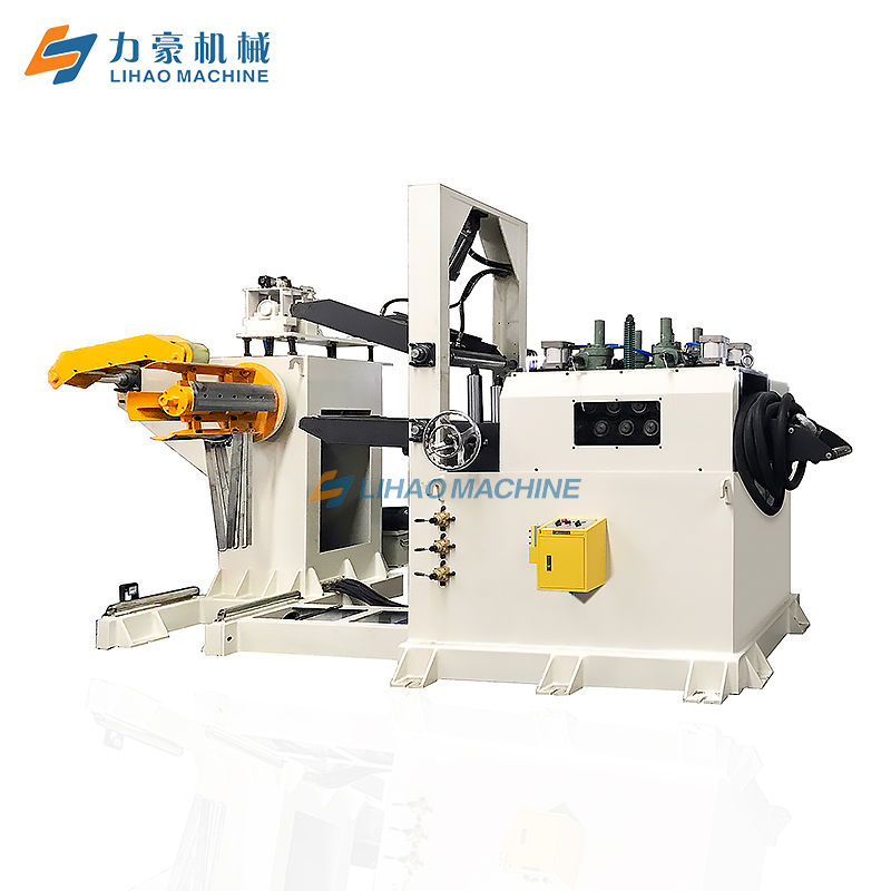 New High Precision Motor-Driven Uncoiler Straightener for Steel Coil Leveling 380V 3ph 50Hz Efficient Metal Sheet Handling