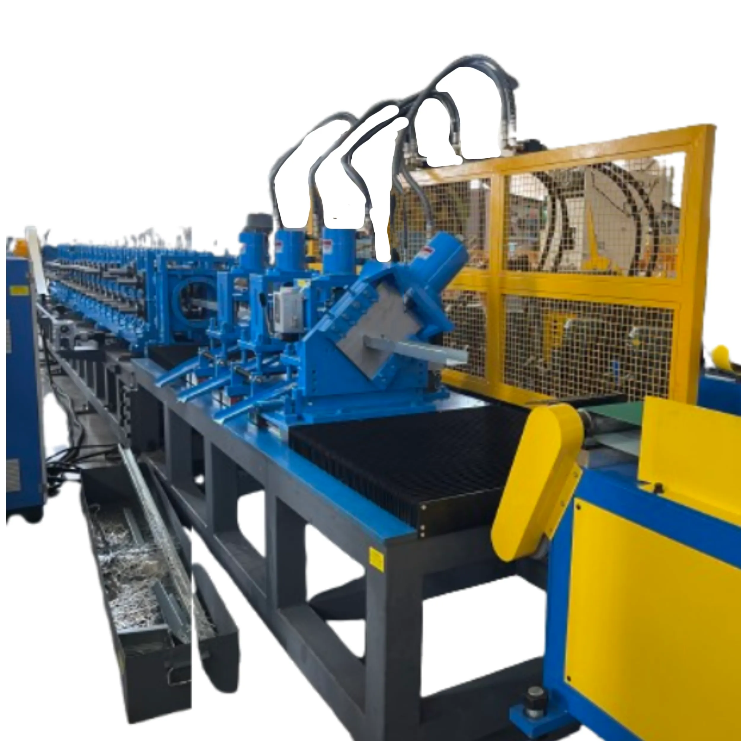 70m/min High Speed PLC Controlled Gear Drive CU Light Gauge Steel Framing & Channel Forming Machine 70m/min+High Speed CU Light Gauge Steel Framing Machine+Customized