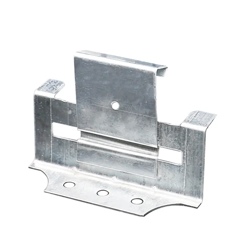 Galvanized Concealed Fixing Bracket Metal Roof Support Clamp for 470/475 Panels Concealed Fastening Color Steel Tile Brackets