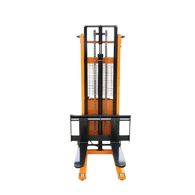 Hot Selling 3000kg 3 Hydraulic Hand Forklift Trolley Truck Price Manual Hand Stacker CTY-03+1 600 mm+3 Ton