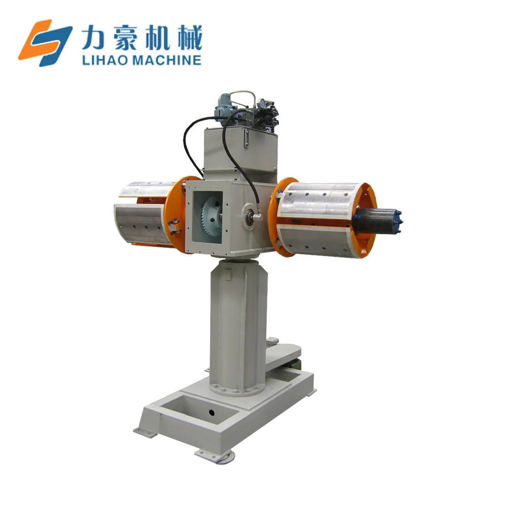 High Performance Double Head Uncoiler Automatic Coil Change Precision Tension Control Heavy-Duty High-Power Motor 20M/Min Metal DBMT-300(unilateral0.8T/0.75KW)