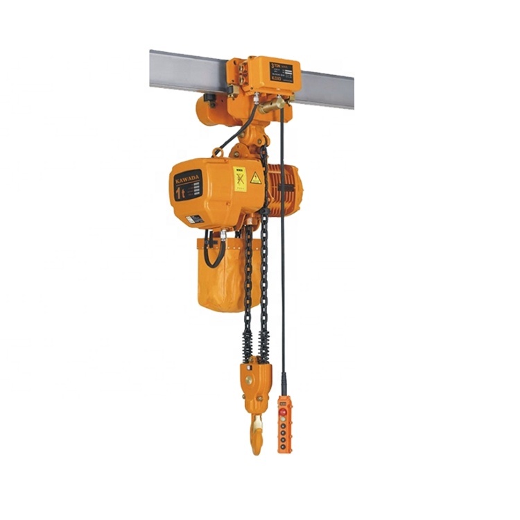 Factory Wholesale High Quality Industrial 5 Ton Electric Chain Hoist with Trolley