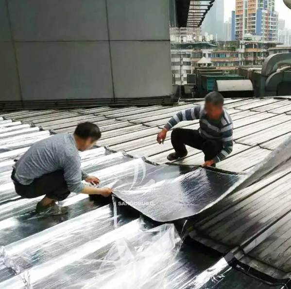 Best Anti-Aging Stop Leak Flashing Butyl Waterproof Tape Aluminum Foil Use in Roof ,Window,Door ,Pipe 0.8mm
