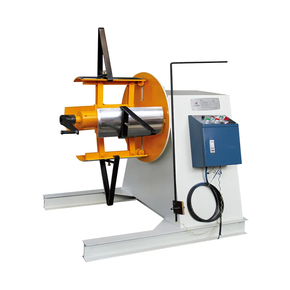 Low Price Electrical Machinery Automatic Uncoiling Machine MT-200 Decoiler with Motor Low Noise 380-440V for Power Press Machine MT-400