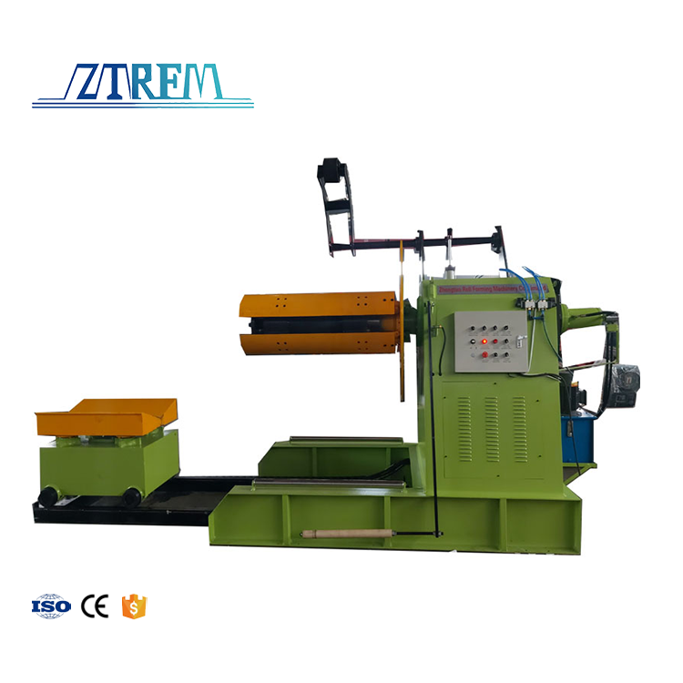 Hydraulic Decoiler Electrical Hydraulic Steel Coil Decoiler Machine Hydraulic Steel Coil Decoiler