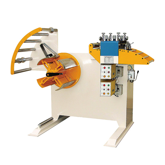2-in-1 Automatic Steel Uncoiling & Straightening Machine Sheet Metal Equipment with Essential Bearing Gear Motor Components
