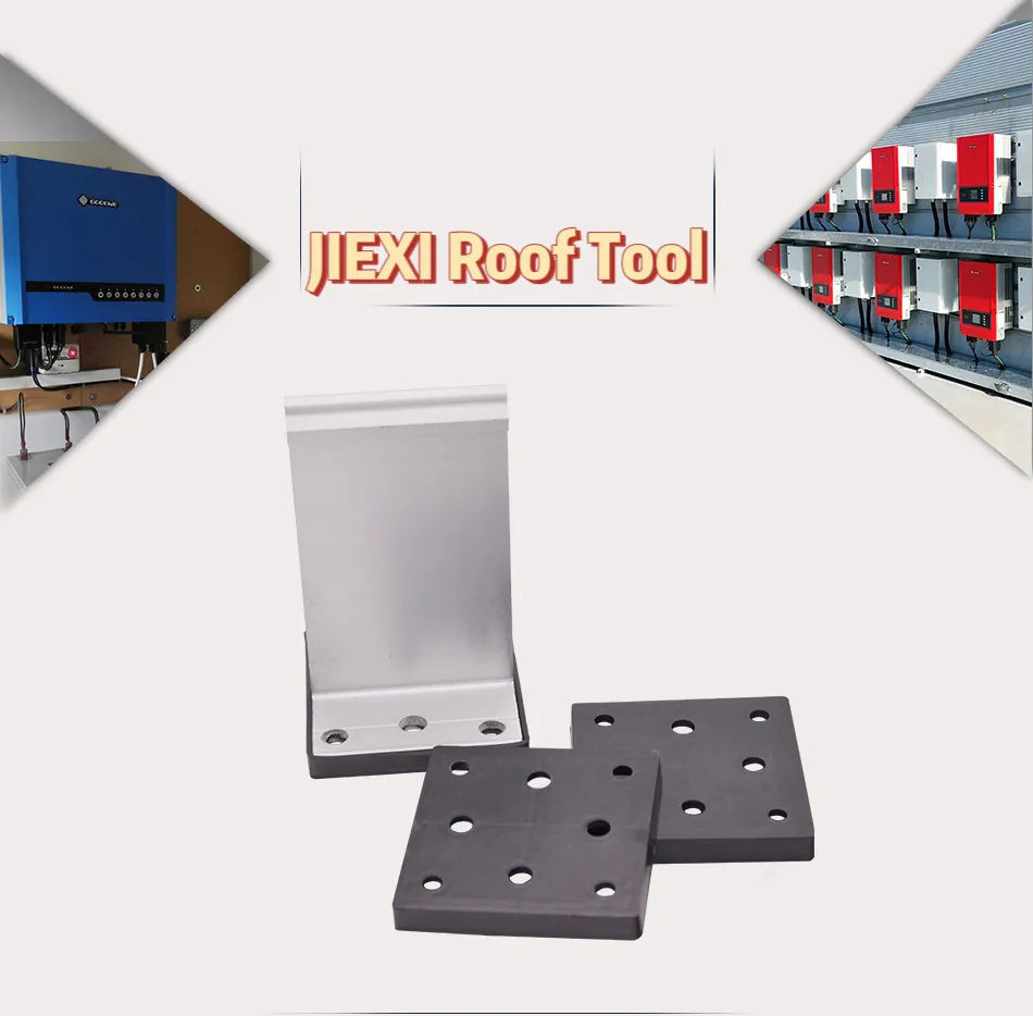 High Rib Standing Seam Roofing T-Shape Aluminum Alloy Fixed Base Anti-Corrosion Brackets for Roofing Applications