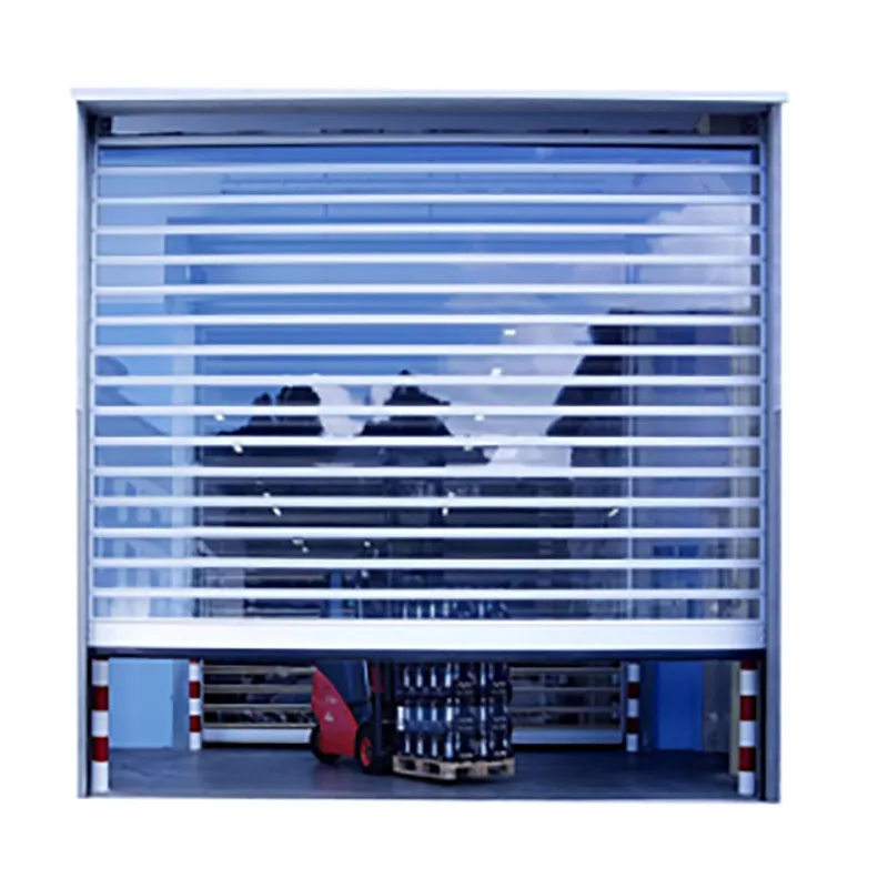Commerical Transparent Roller Shutter Aluminium Electric Roller Shutter with Polycarbonate White