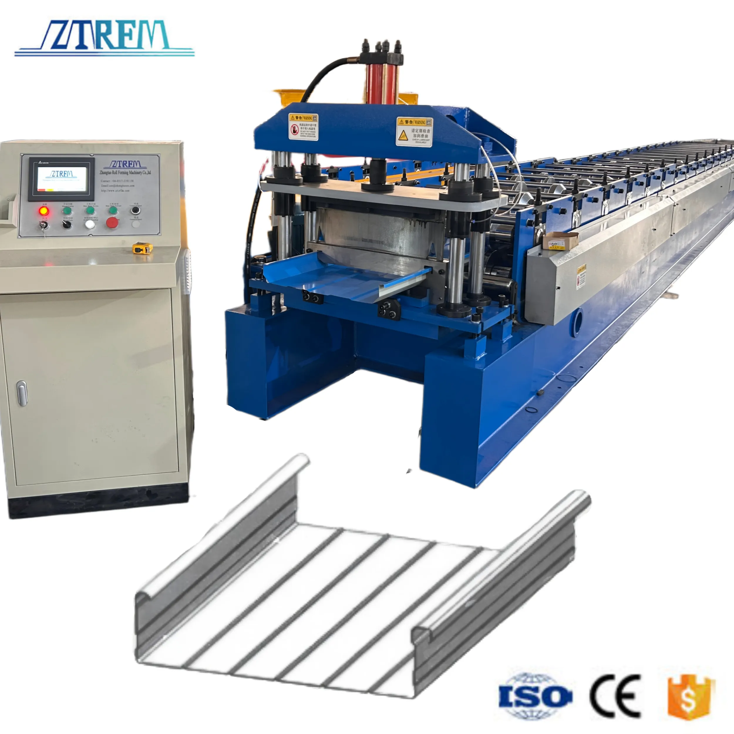 Soffit Panel Roll Forming Machine Stand Seam Machine Roof Panel Roll Forming Machine 25 M/min+Soffit Panel Roll Forming Machine+7.5KW
