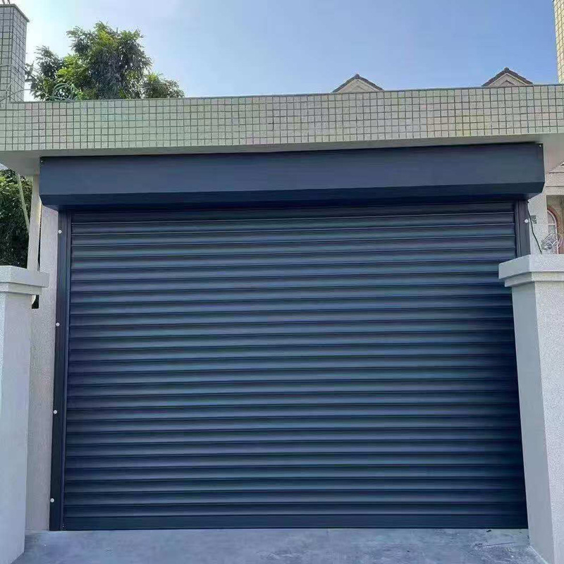 High Quality Industrial Wind-Proof Thermal Insulation Automatic Steel Security Roll up Door Aluminium Rolling Shutter Door