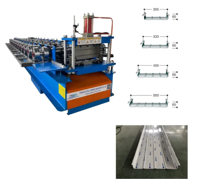 Bemo Tapered Standing Seam Steel Roof Sheet Roll Forming Machine with Motor Gear Bearing PLC Control CE Certified 15 m/min+Bemo Tapered Standing SeamMachine+7.5kw