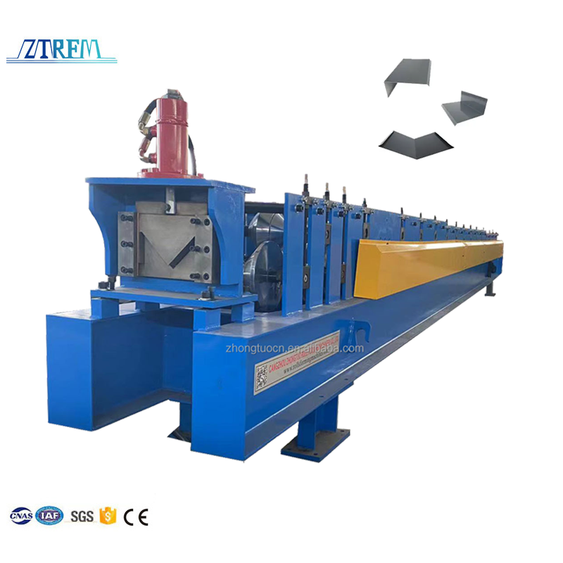 ZTRFM Roof Tile Accessories V L Shape Metal Corner Roll Forming Machine Ridge Tile Making Machine