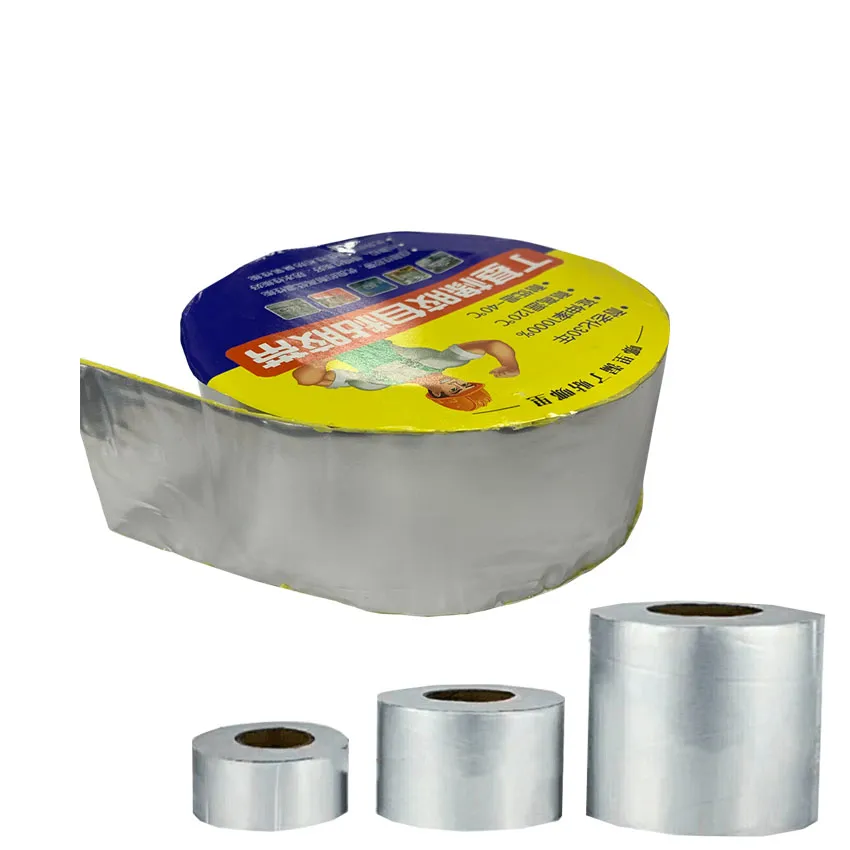 Strong Adhesive Wholesale Supplier Waterproof High-Temperature Resistant Heavy-Duty Butyl Tape Industrial Adhesive for Roofing 0.8mm
